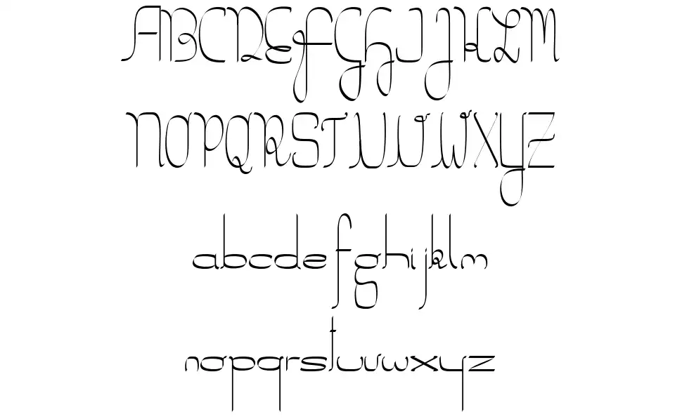 Salkin Elegantfont specimens