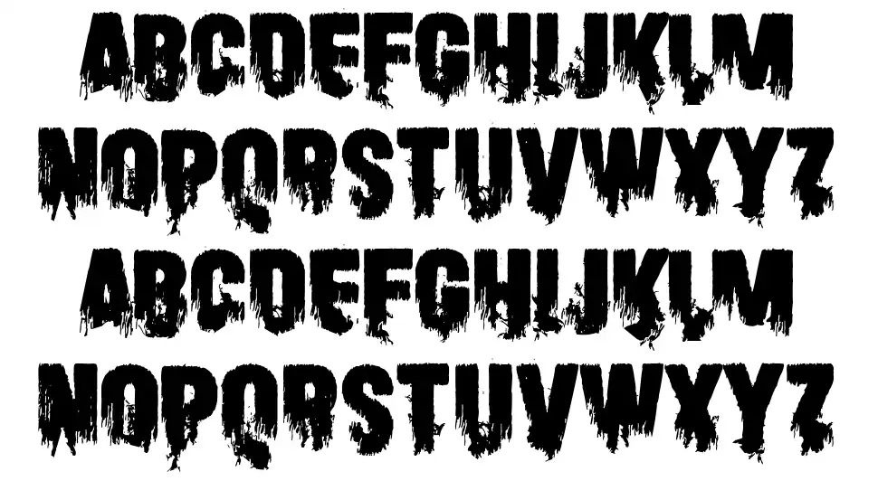 Scare Armsfont specimens