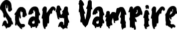 Scary Vampire