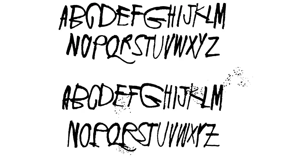 Screaming Redfont specimens