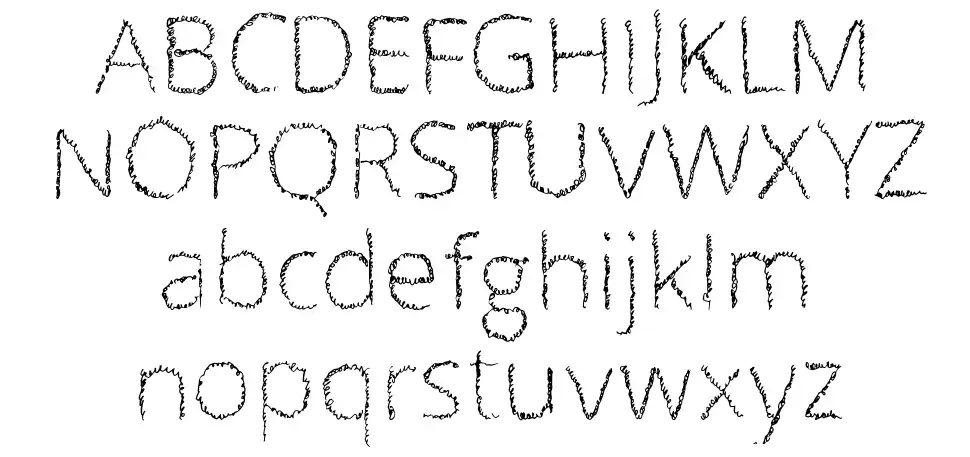 Scrizbelsfont specimens