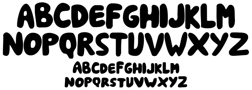 Shark Soft Bitesfont specimens
