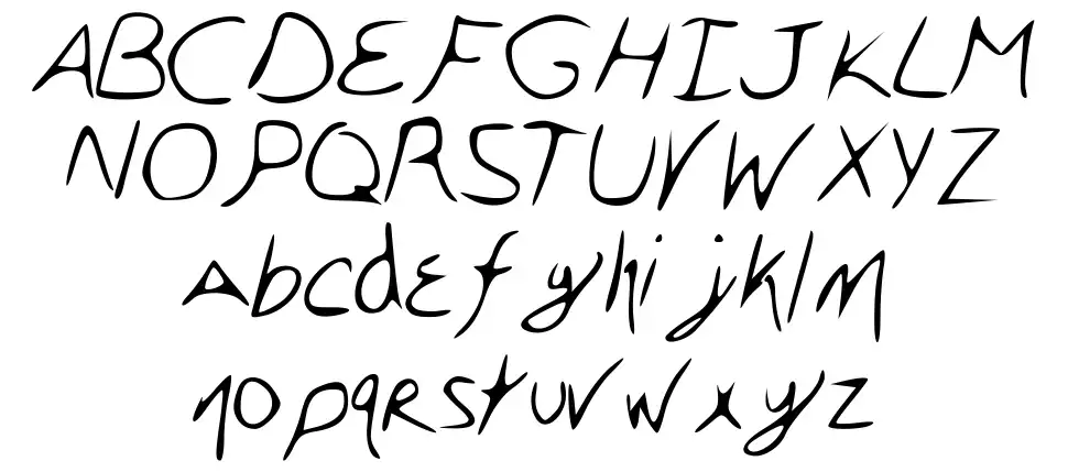 Sherloxfont specimens