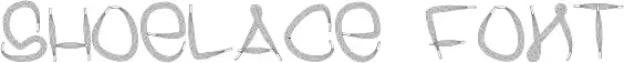 Shoelace Font