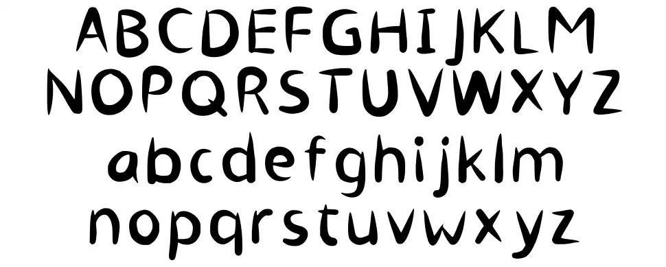 Shrinxxfont specimens