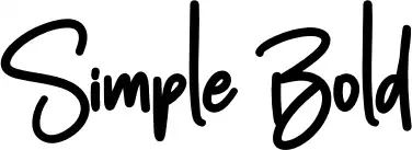 Simple Bold