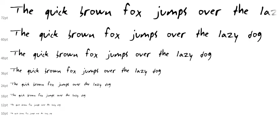 Singularityfont waterfall