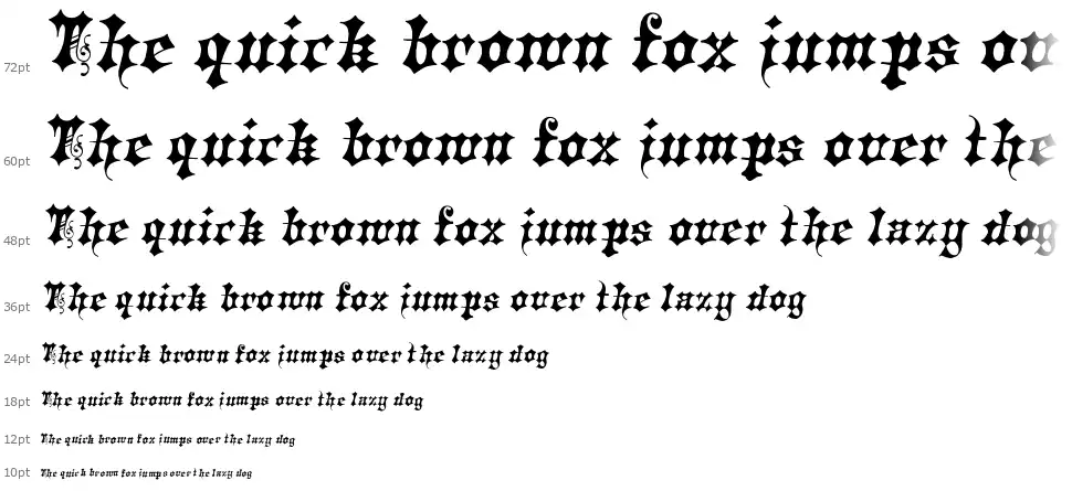 Slope Blackfont waterfall