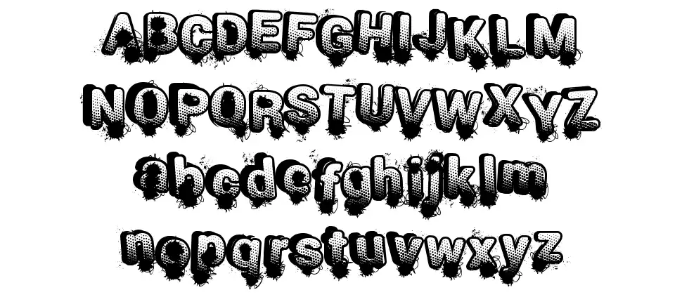 Smash Breakfont specimens