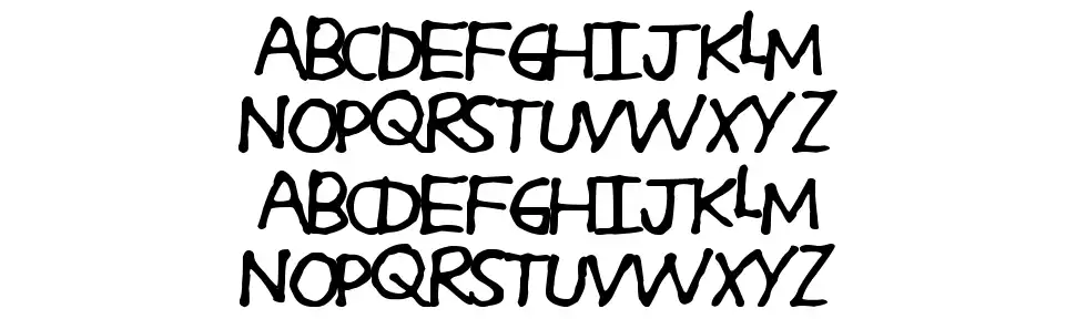 Soda Crackfont specimens