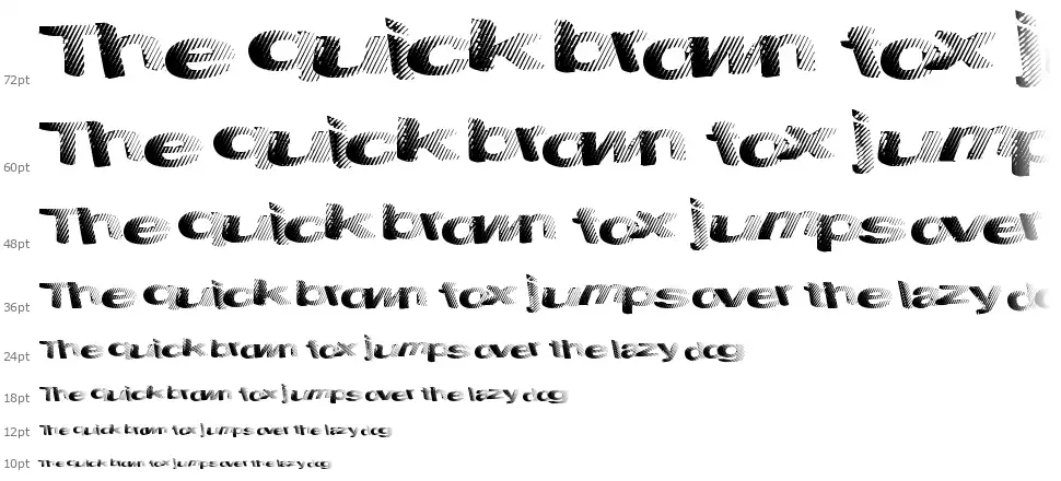 Solid Wastefont waterfall