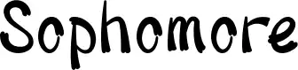 Sophomore