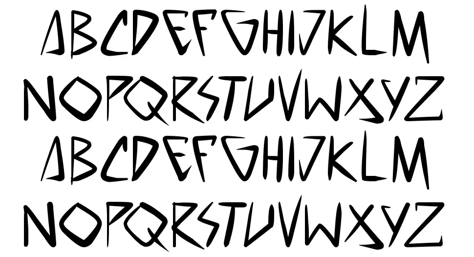 Space Punkfont specimens