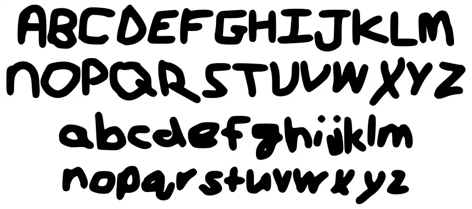 Strike A Posefont specimens