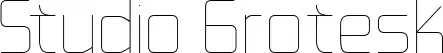 Studio Grotesk