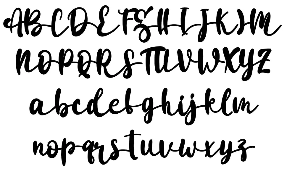 Sugar Babefont specimens