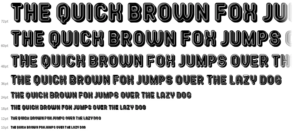 Summer Candyfont waterfall