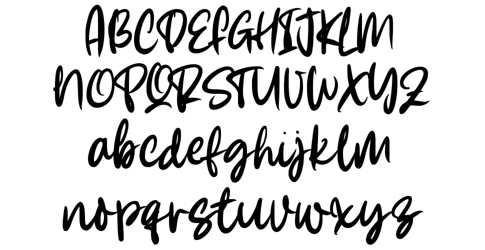 Summer Loversfont specimens