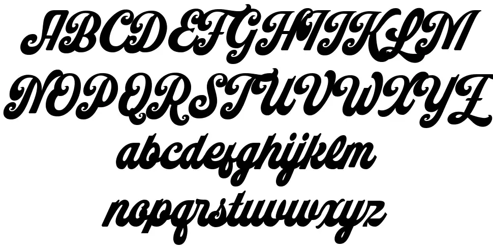 Sundries Scriptfont specimens