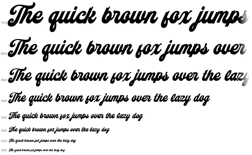 Sundries Scriptfont waterfall