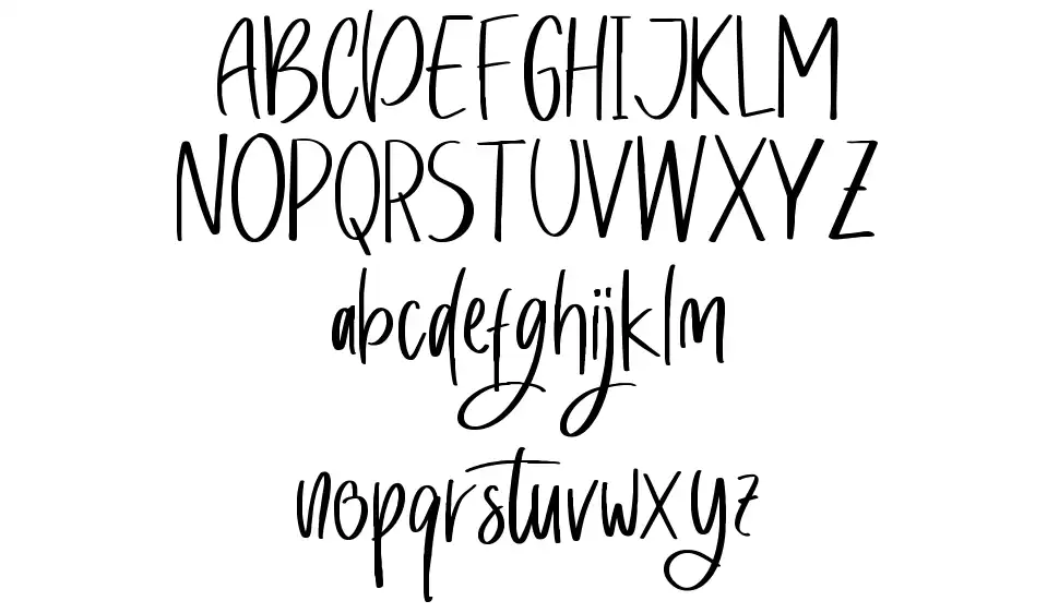 Sweety Pettyfont specimens