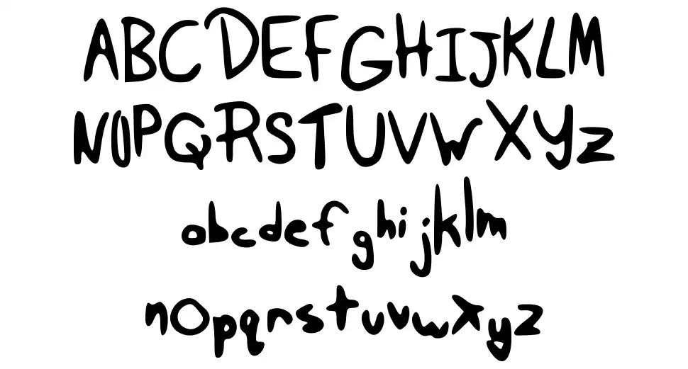 Taira K.'s Messynezzfont specimens