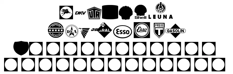 Tankfont specimens