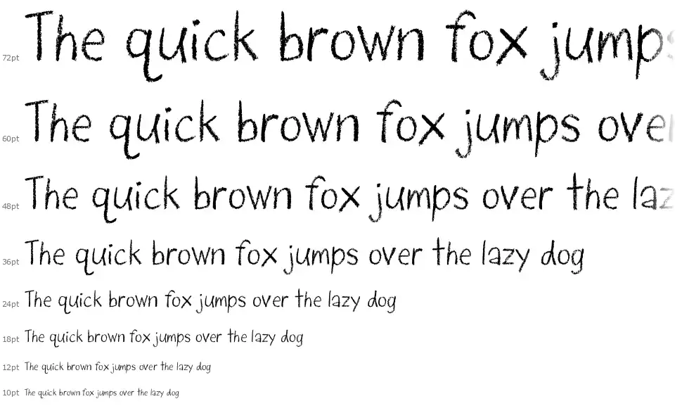 TC Sidewalkfont waterfall