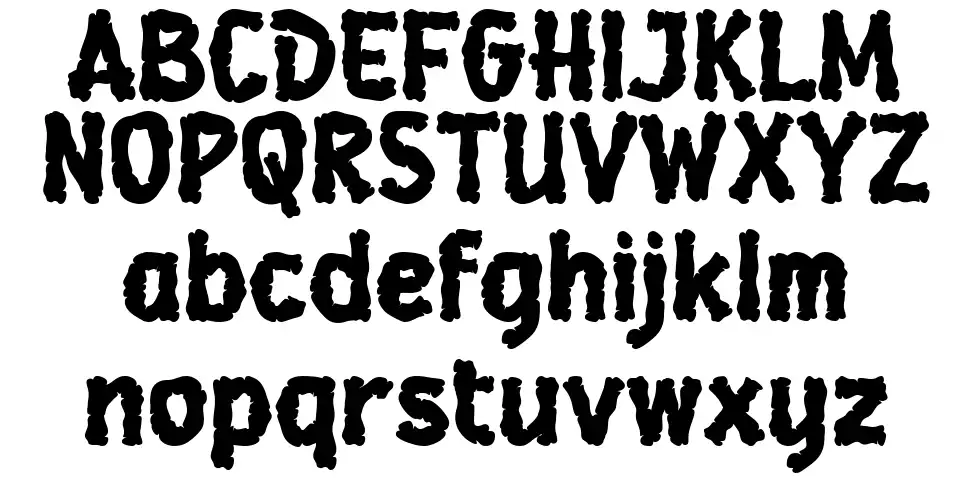 Telonk Qanterfont specimens