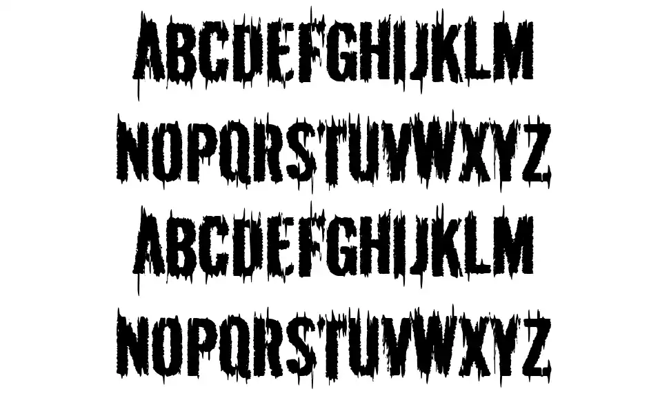 The Black Biblefont specimens