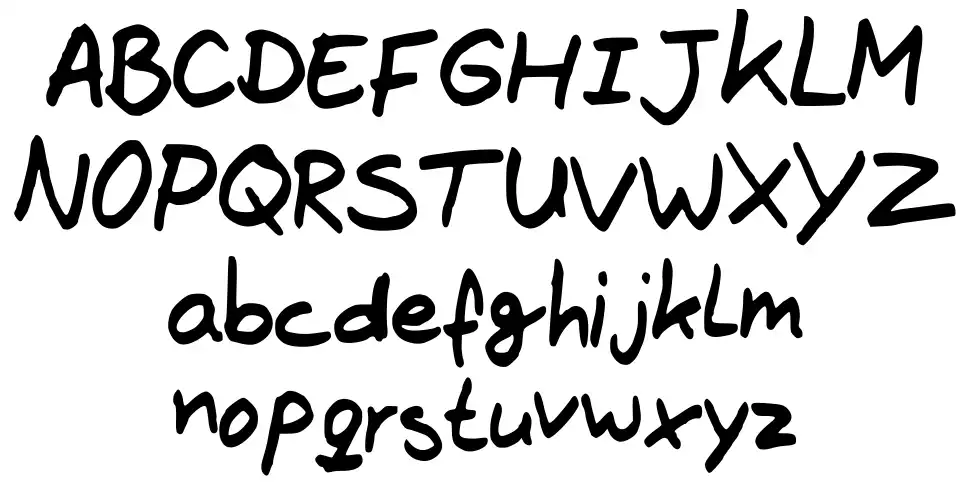 The Brown Foxfont specimens