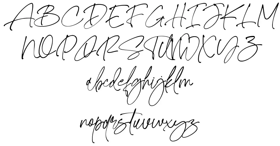 The Skytripefont specimens