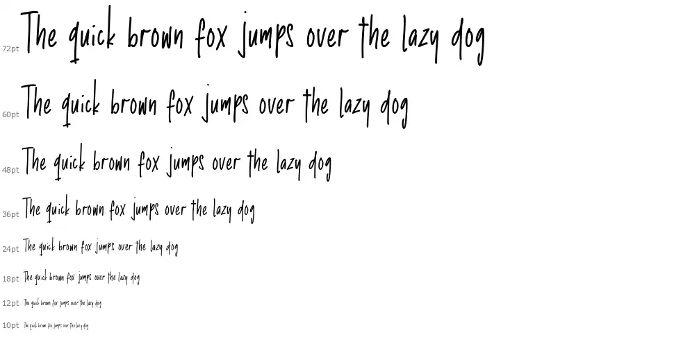 The Sticky Longestfont waterfall