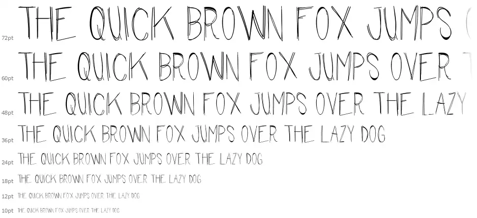 The Waiting Roomfont waterfall