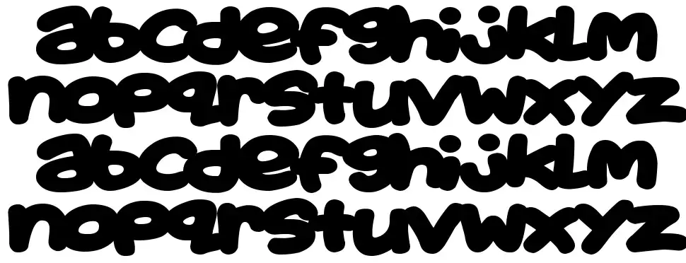 Toon Balloonfont specimens
