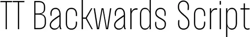 TT Backwards Script