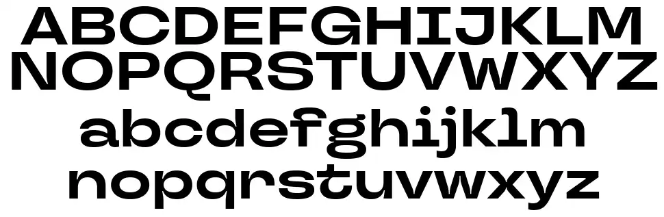 TT Travels Nextfont specimens