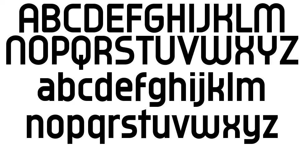 Typo Ovalfont specimens