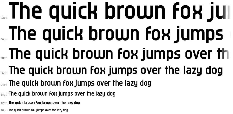 Typo Ovalfont waterfall