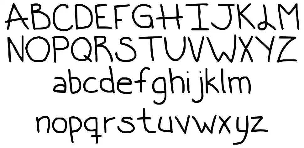 Ugly Bettyfont specimens