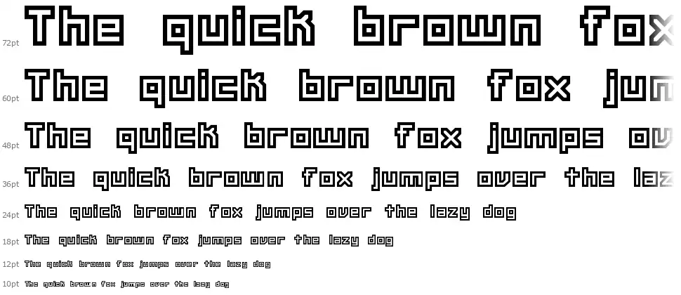 Unlearnedfont waterfall
