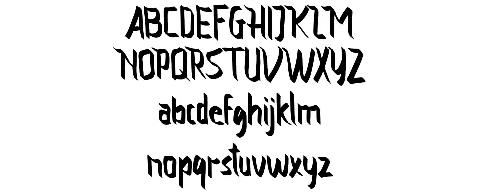 Vamfiredfont specimens