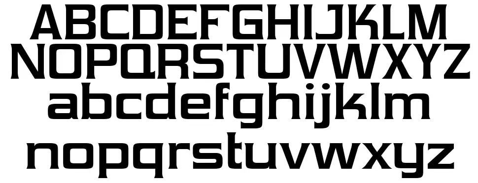 Vibrocentricfont specimens