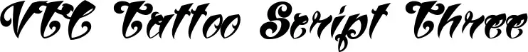 VTC Tattoo Script Three