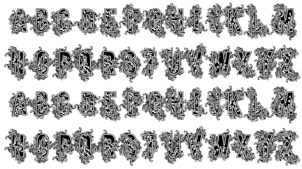 VTKS Beautyfont specimens