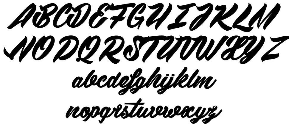 Wawie Patchfont specimens