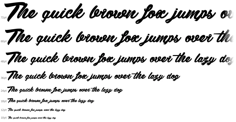 Wawie Patchfont waterfall