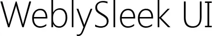 WeblySleek UI