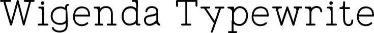 Wigenda Typewrite