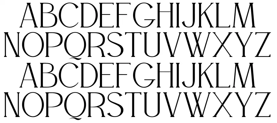 Willsonfont specimens